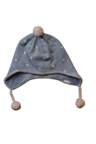 Toshi Hat, Blue and Pink, One Size