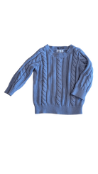 Mann & Co Jumper, Blue Grey, 3