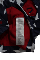 Penny Scallan Raincoat, Navy blue, white and red, 1-2