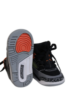 Jordan Sneakers, Black / Orange / Grey, US 4/EUR 19.5
