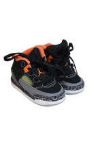 Jordan Sneakers, Black / Orange / Grey, US 4/EUR 19.5