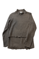 Just Relaxin Nursing Top, Brown, Small/10