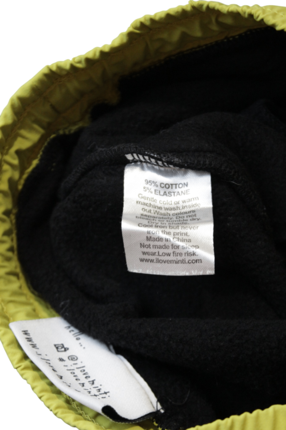 Minti Pants, Black and yellow, 5
