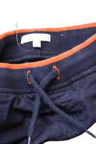 bluezoo Pants, Navy blue with orange trim, 2-3