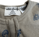 Wilson + Frenchy Playsuit, Brown with blue pattern, 0000