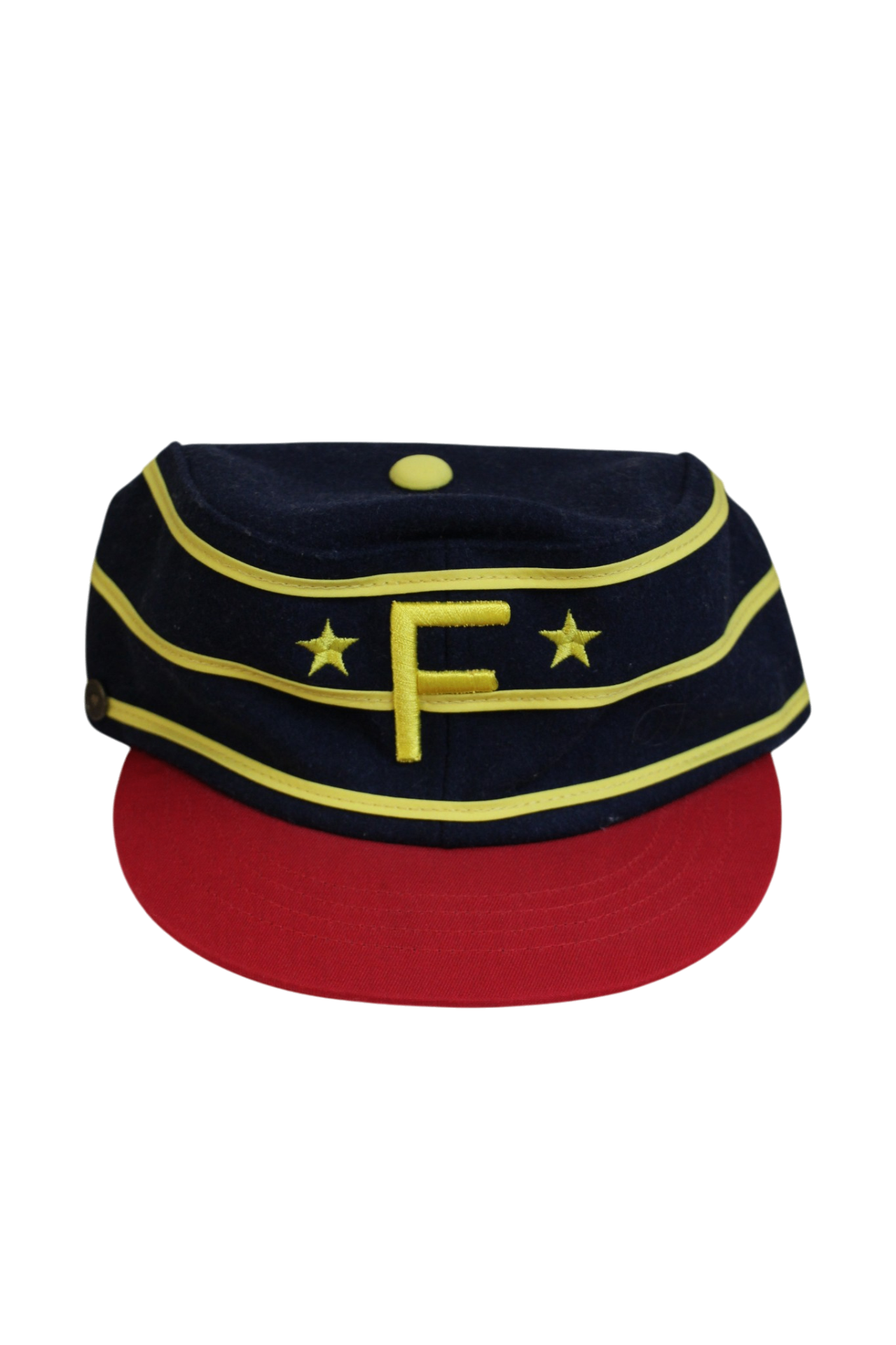 Fallen Broken Street Hat, Navy blue, red and yellow, 3-5Y