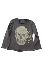 Rock Your Kid Long-Sleeve T-Shirt, Washed Grey, 3