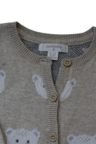 Purebaby Knit Jumpsuit, Beige, 6-12 months