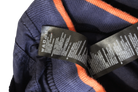 bluezoo Pants, Navy blue with orange trim, 2-3