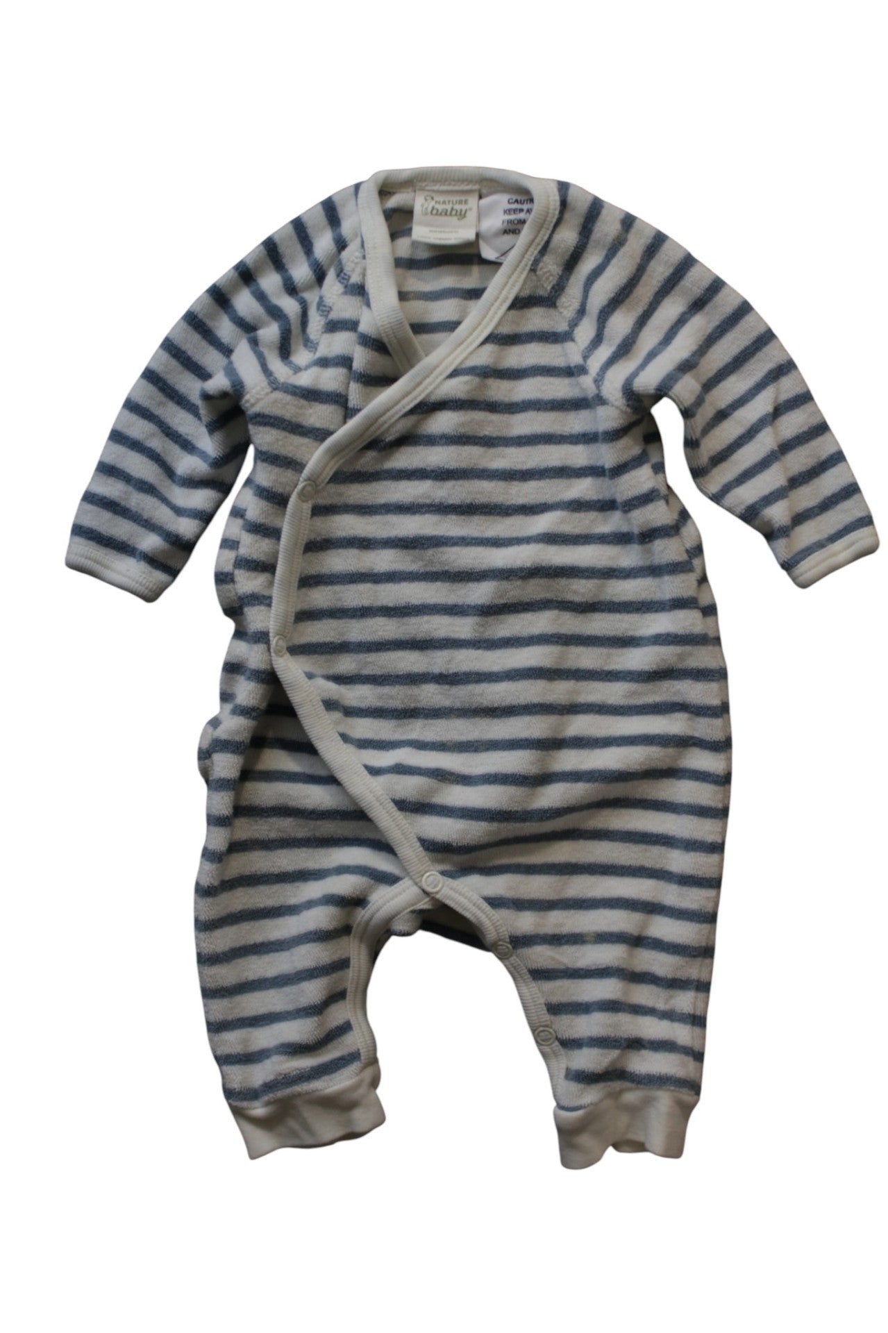 Nature Baby Jumpsuit, cream/blue, 0000