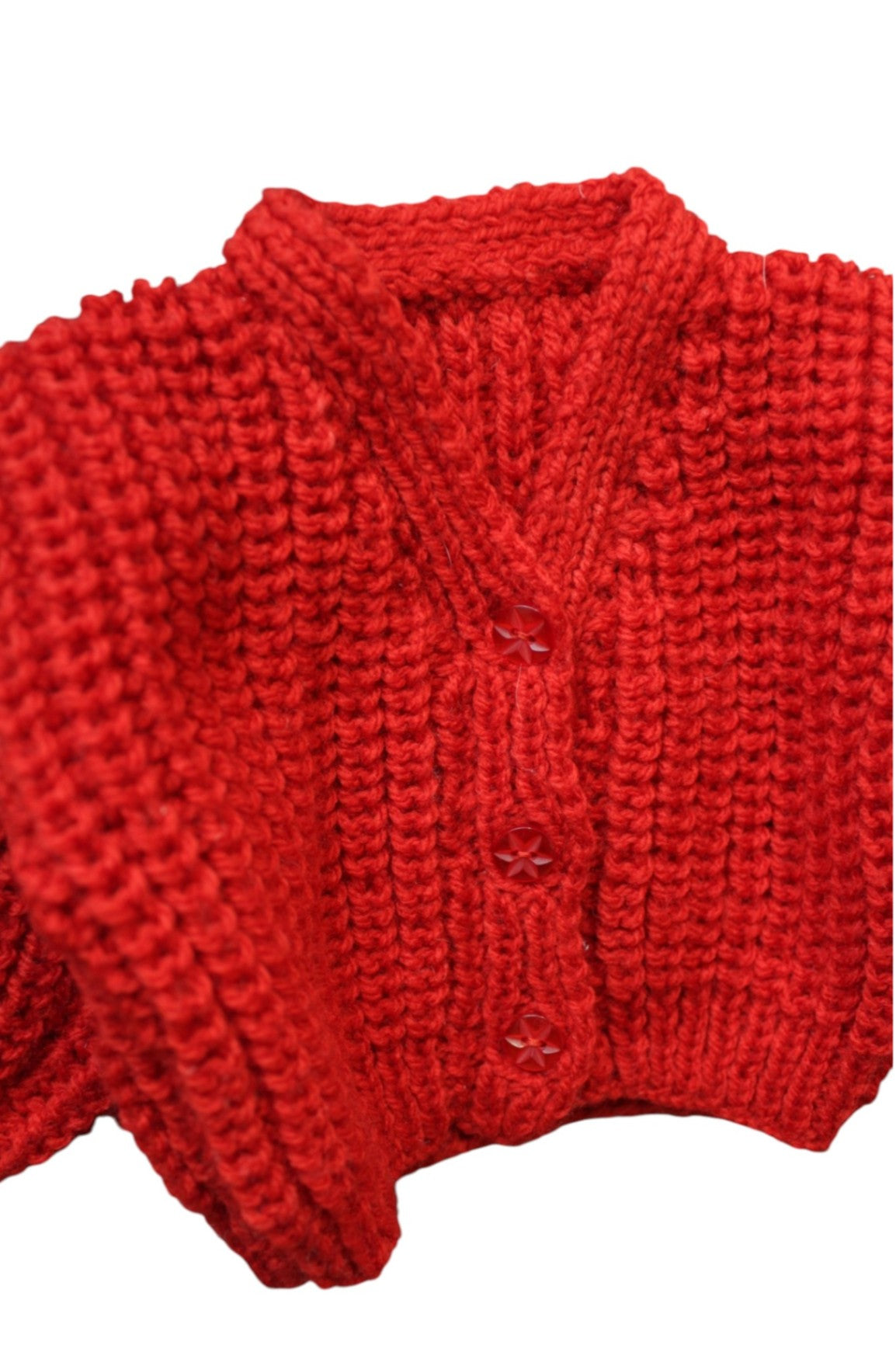 Handknit Knitwear, Red, 0000-000