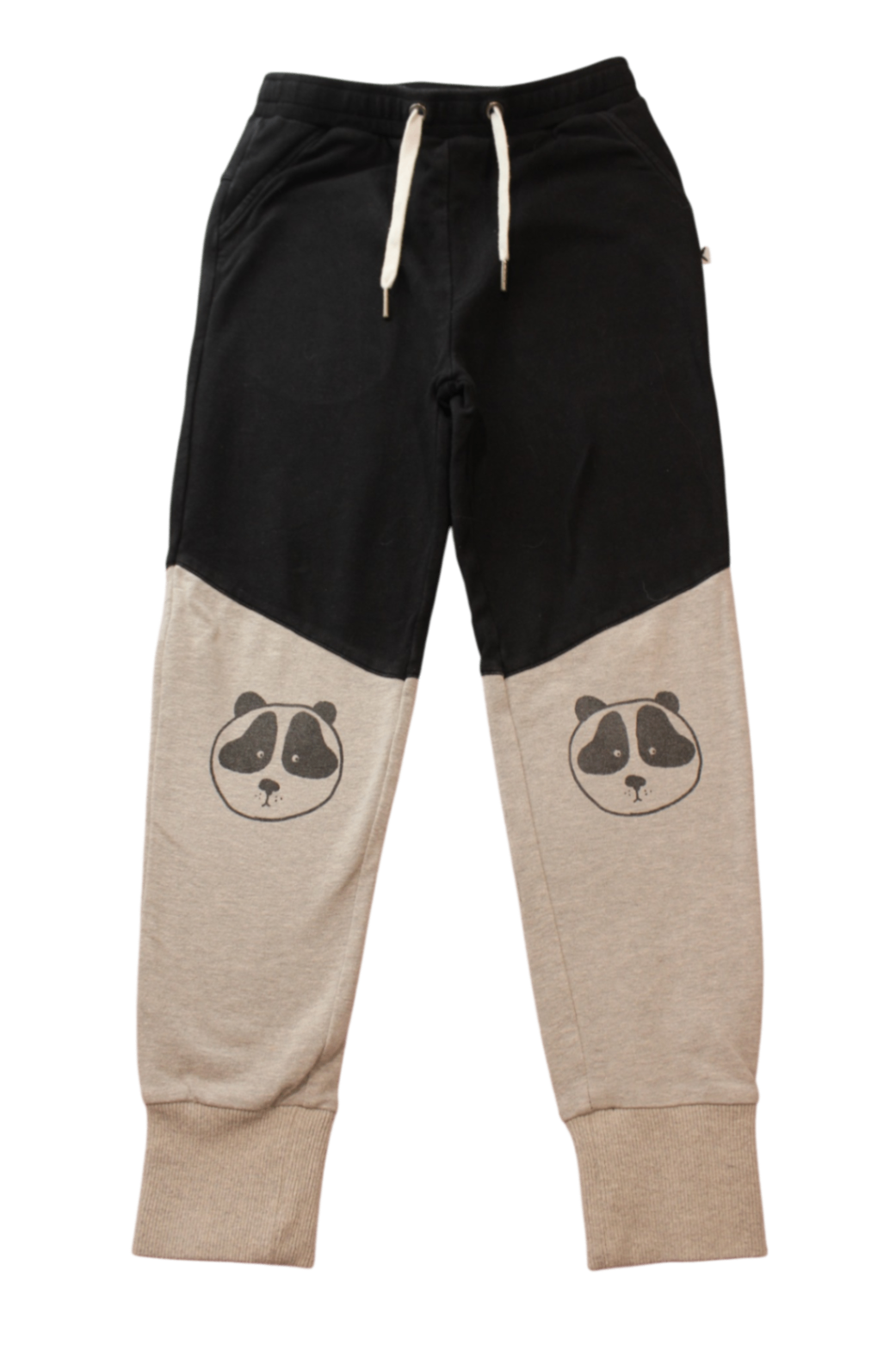 Minti Melbourne Pants, Black and beige, 8