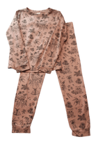 Gather & Moss Pajama Set, Pink, 5-6