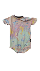 Kip&Co Bodysuit, Pastel multicolour, 6/12M