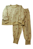 Tinycottons Tracksuit Set, Butter, 8Y
