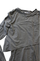 Angel Maternity Nursing Top, Grey, Small/10