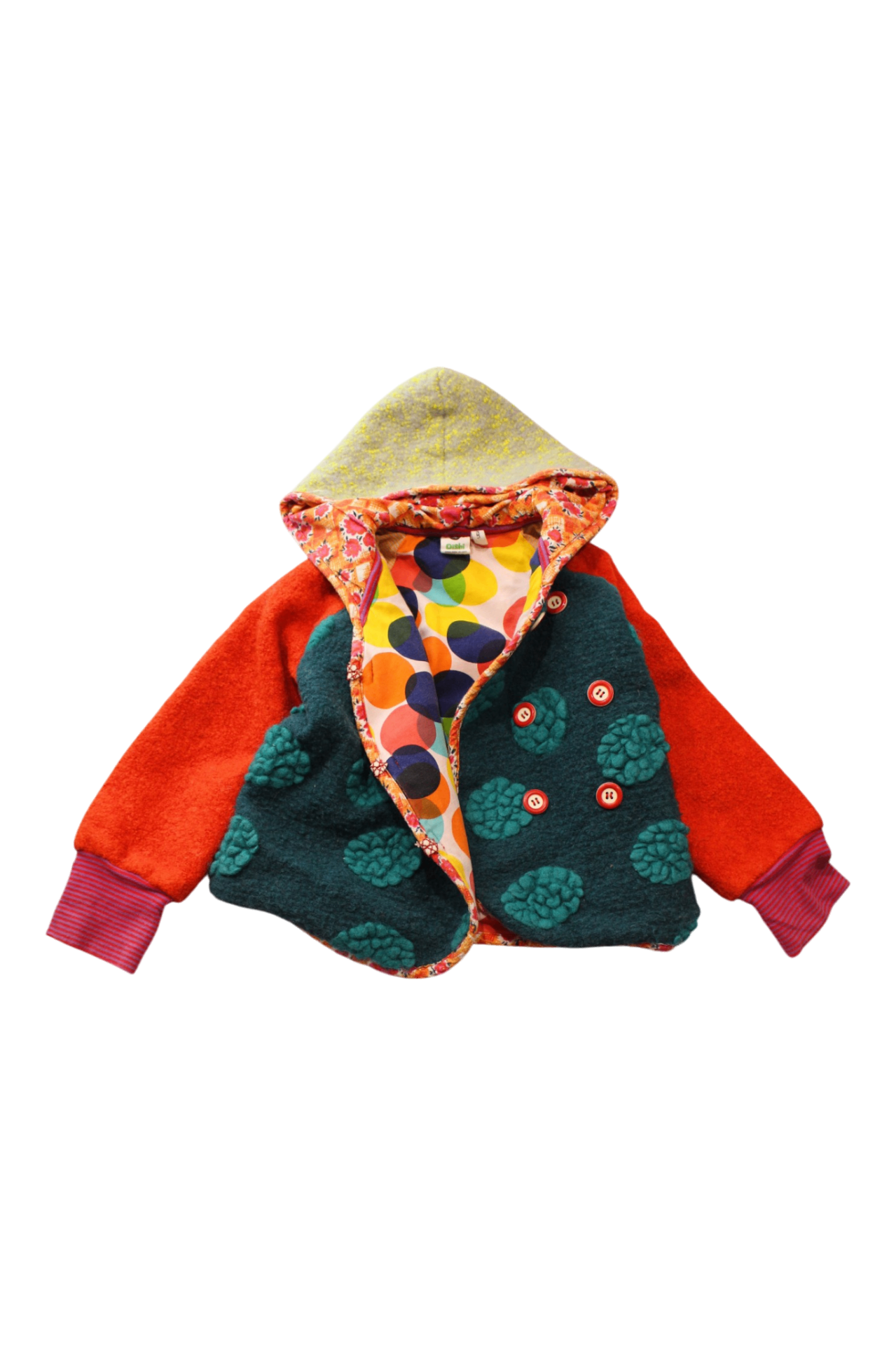 Oishi-m Coat, Multicolour, 4-5 years