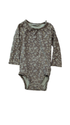 Wheat Bodysuit, Brown, 6-9M