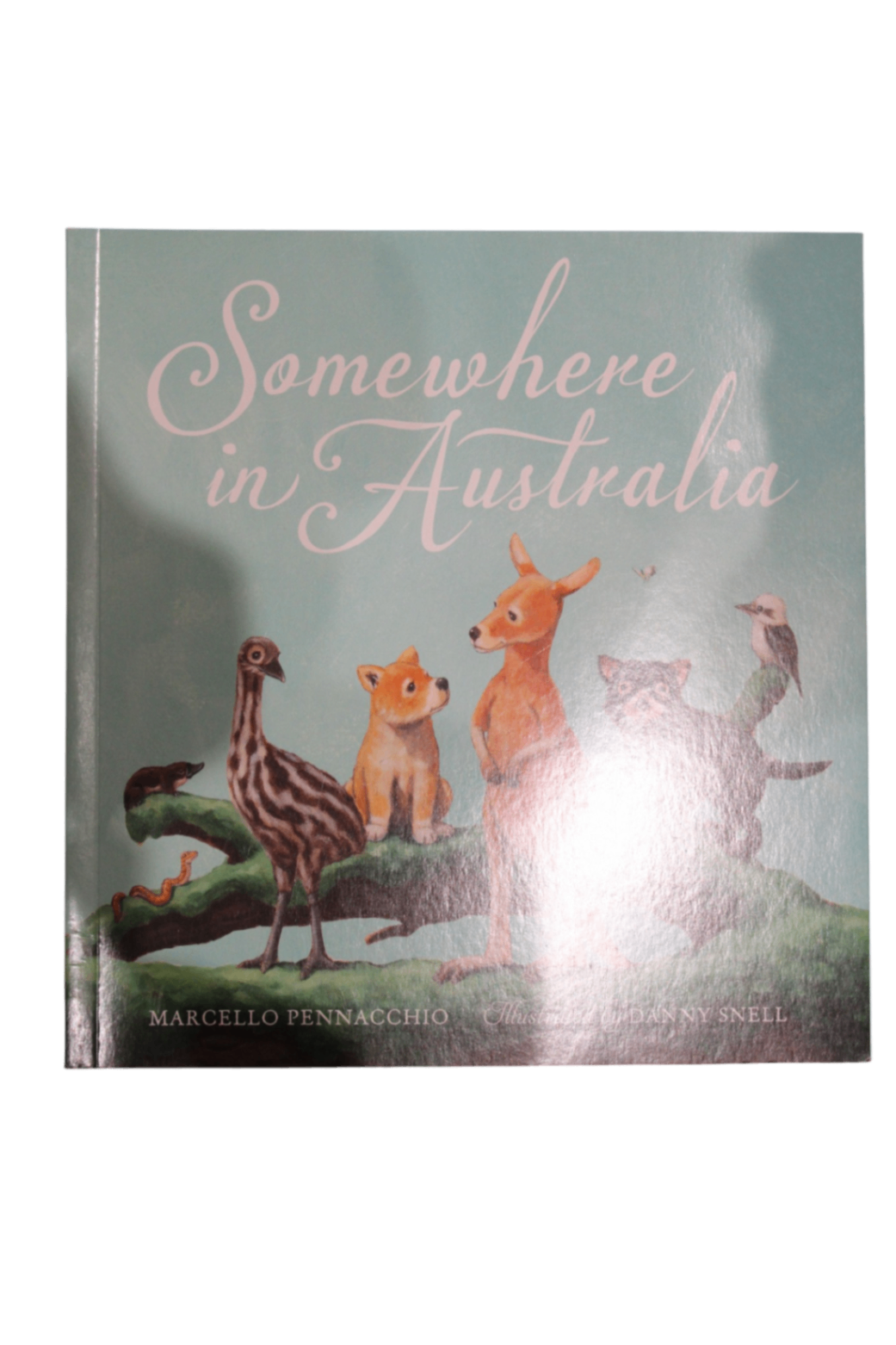 Somewhere in Australia Book, Light blue-green,