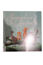 Somewhere in Australia Book, Light blue-green,