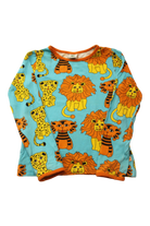 Smafolk Long-Sleeve T-Shirt, Blue, 5-6 / 110-116