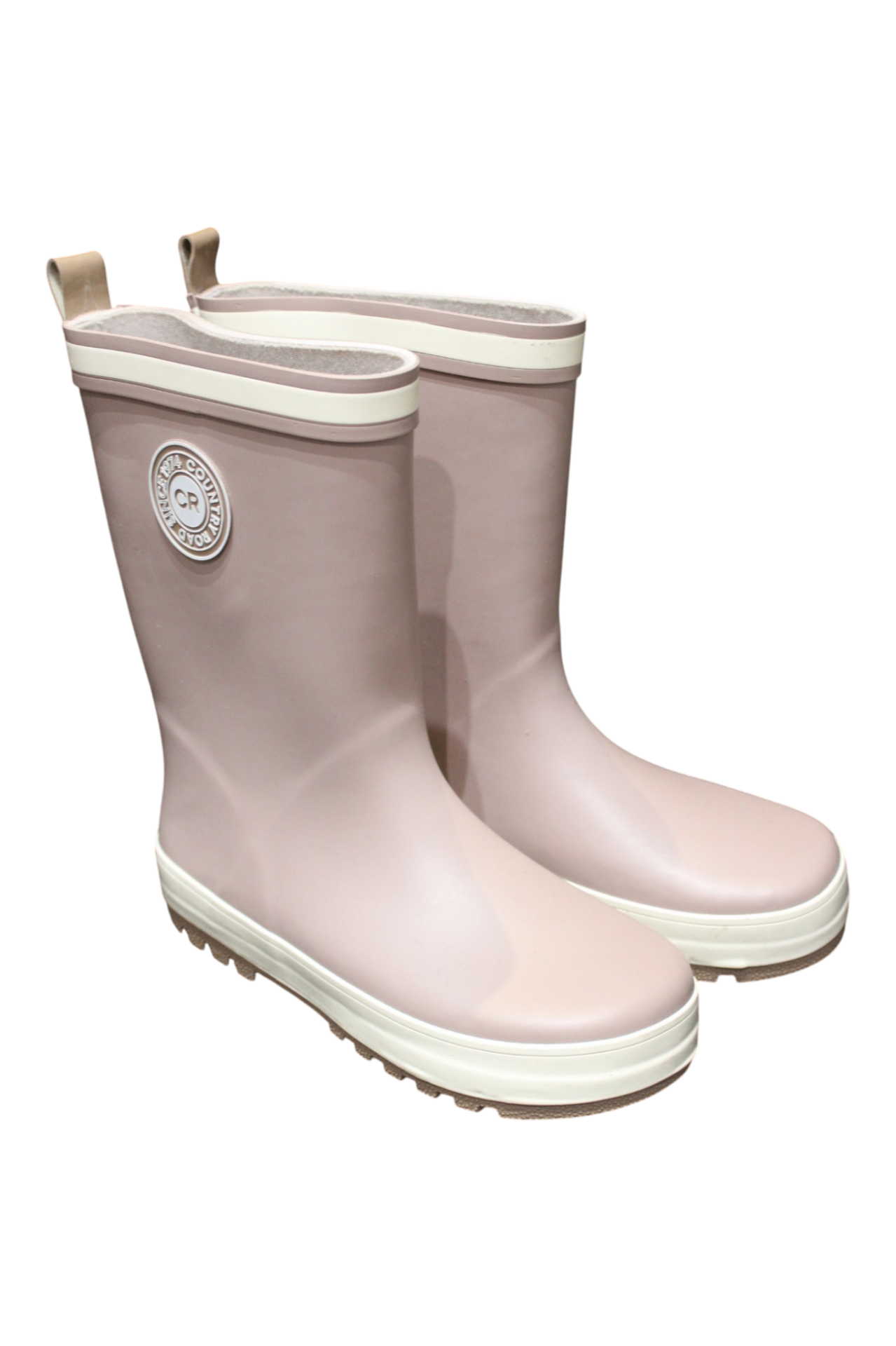 Country Road Rain Boots, Blush Pink, 32