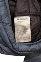 Macpac Puffer Jacket, Grey/Blue, 6 YRS