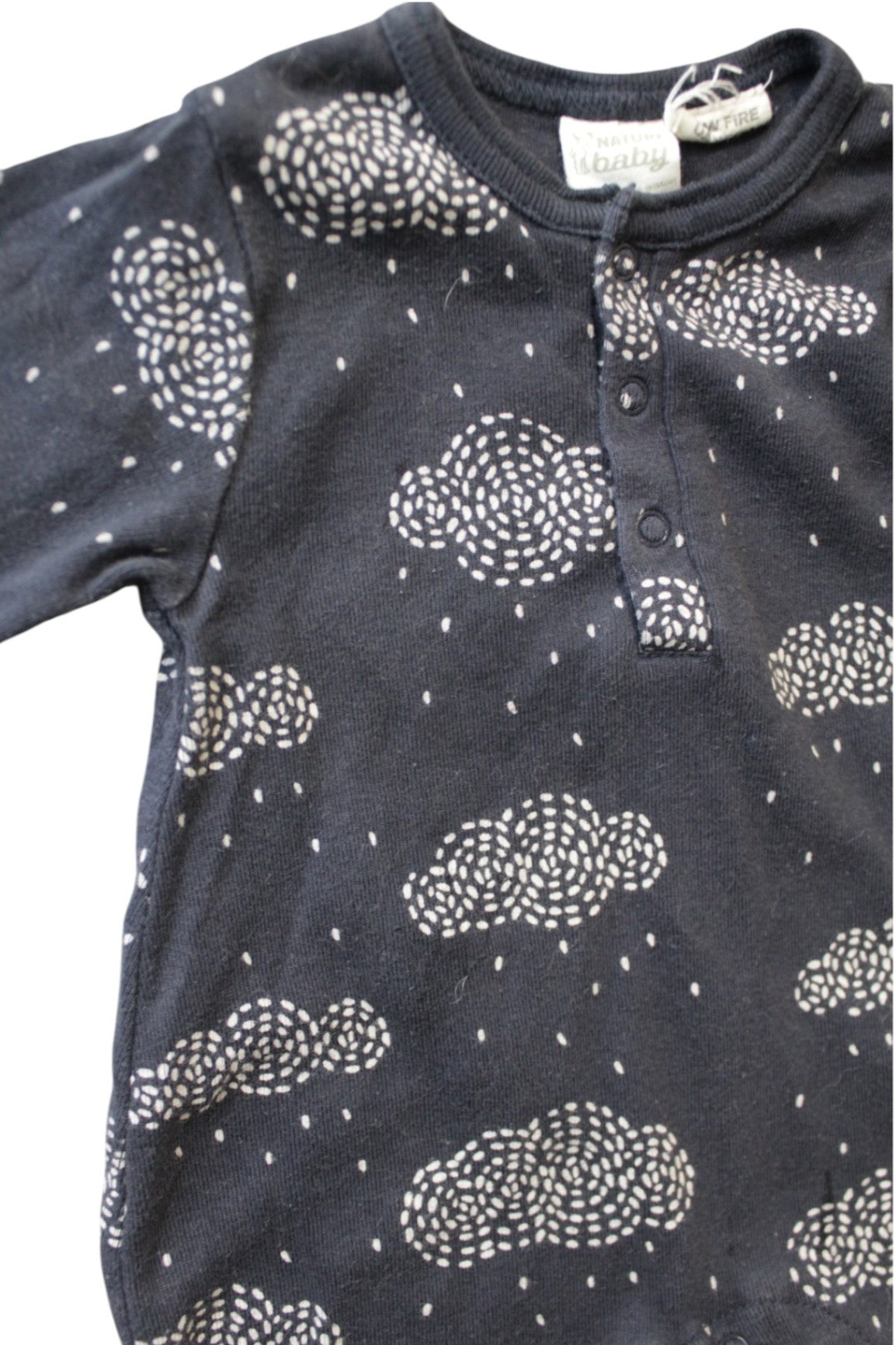 Nature Baby Jumpsuit, Navy, 000