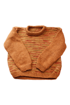 Handknit Jumper, Orange, 6
