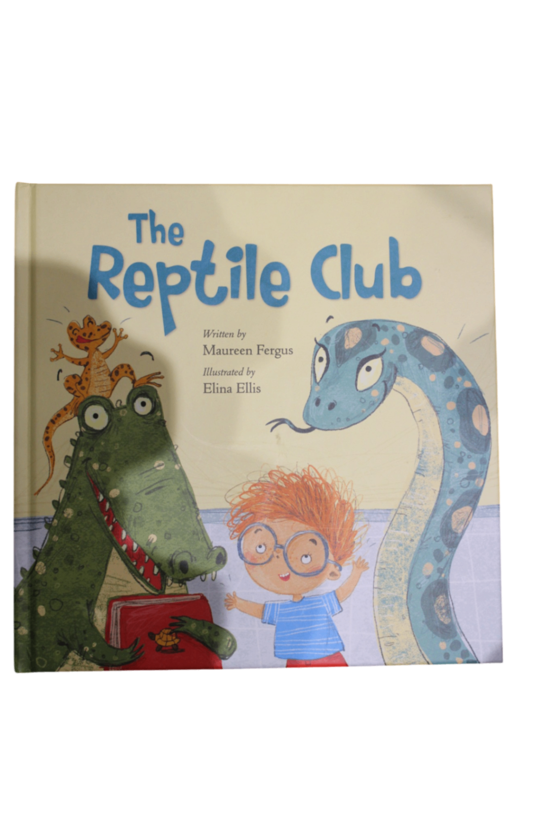 The Reptile Club Book, Cream and blue, N/A