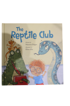 The Reptile Club Book, Cream and blue, N/A
