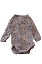 Petit Bateau Bodysuit, pink/floral, 0000