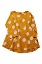 ANARKID Dress, Mustard Yellow, 6