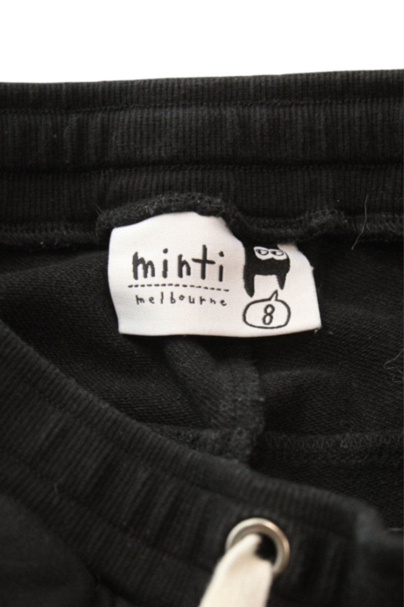 Minti Melbourne Pants, Black and beige, 8