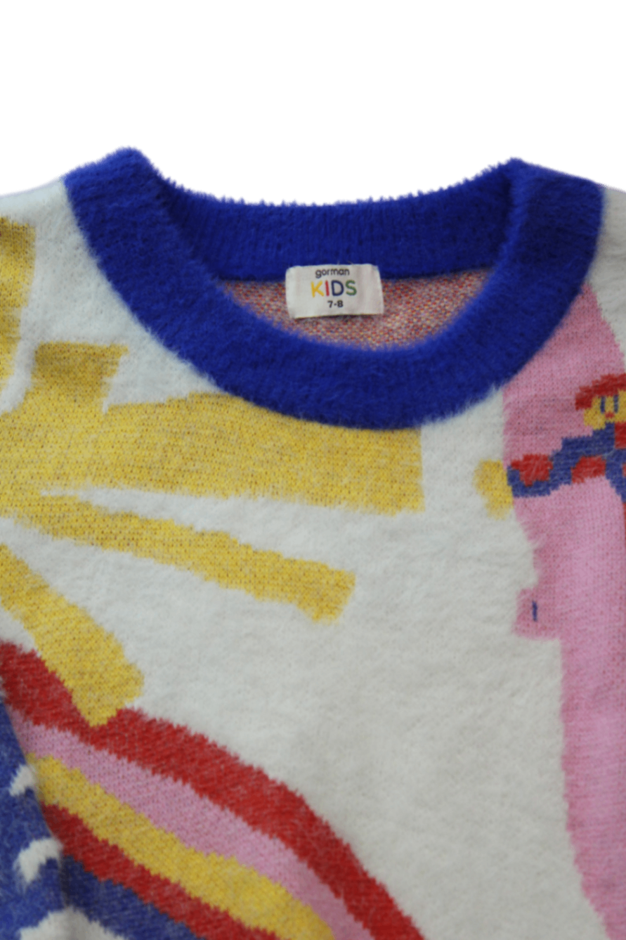 Gorman Playground Jumper, White, 7-8