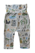 Halycon Nights Pants, white/multi print, 00