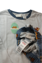 Peter Alexander Pajama Set, White and blue, 8