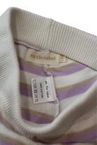 En. The Label Pants, Cream with purple and beige stripes, 3