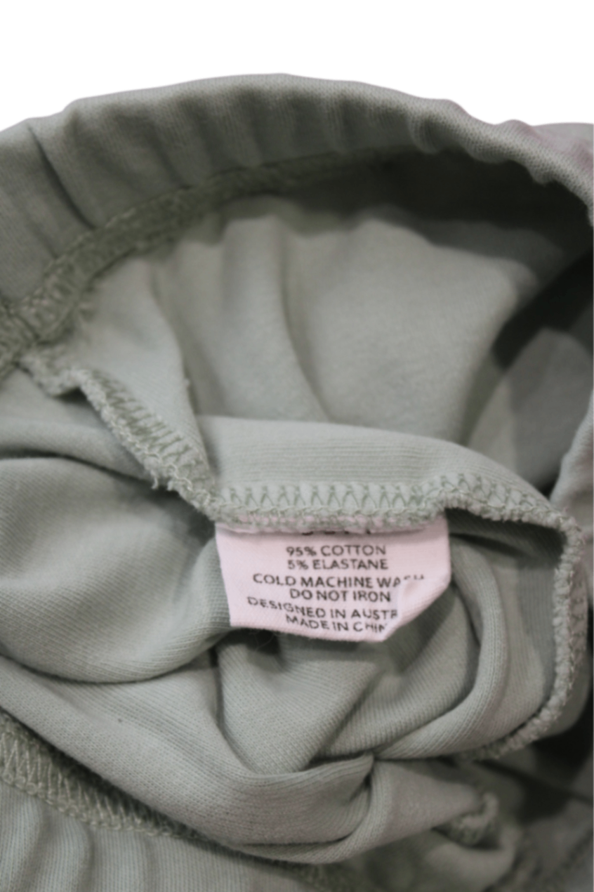 Soll. The Label Flared Leggings, Sage Green, 3
