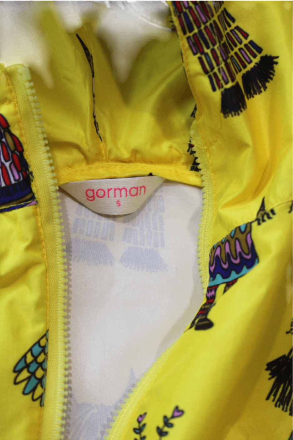 Gorman Kids Raincoat, Yellow, S