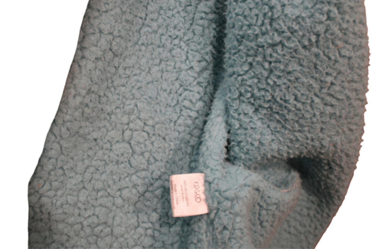 Kip&Co Coat, Multicolour with light blue lining, 6-8