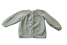 handmade Cardigan, sage green, 00?