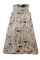 Kip&Co Boilersuit, Cream multicolour, 3-12M