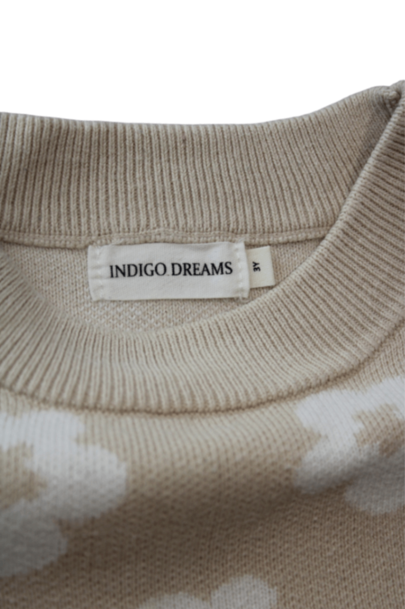 Indigo Dreams Jumper, Beige, 3Y
