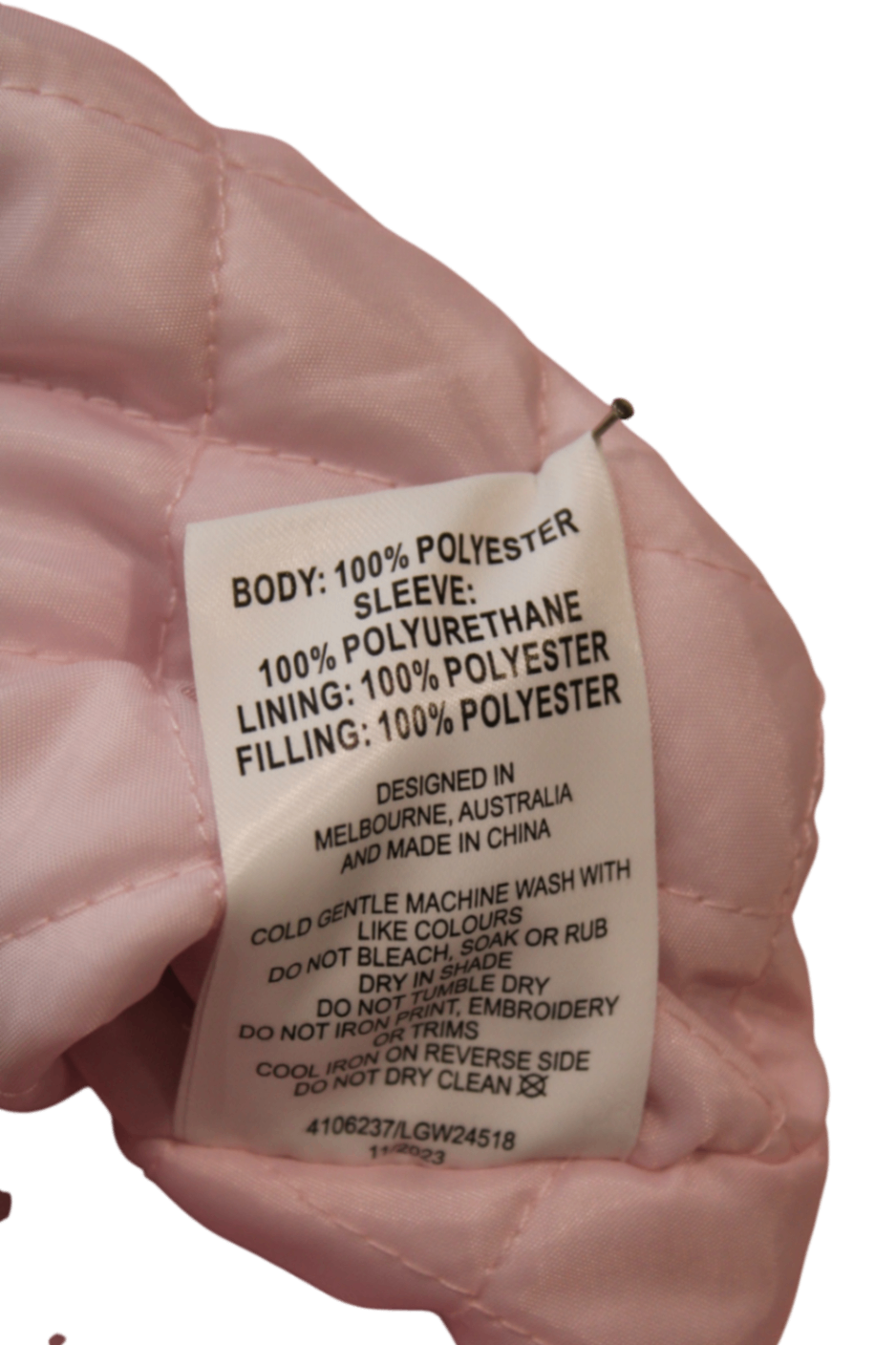 Milkshake Jacket, Pink, 3