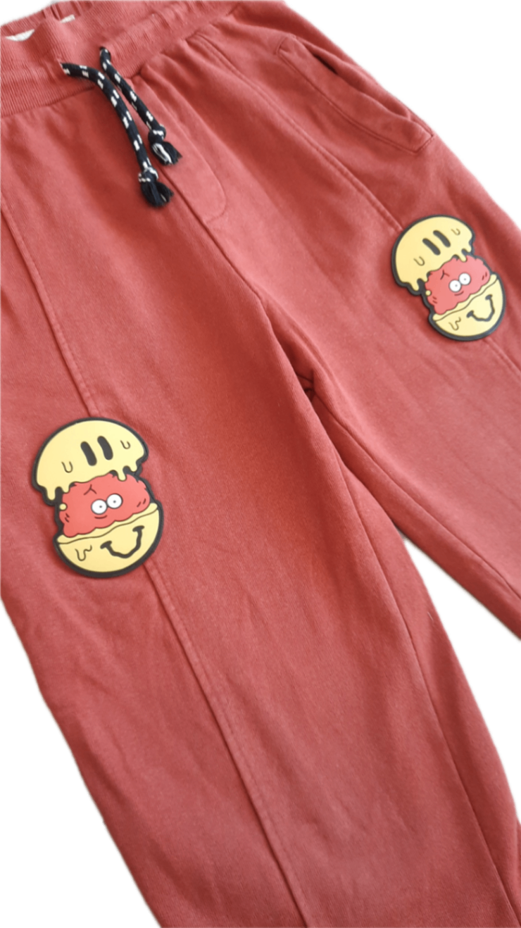Band of Boys Trackpants, Dusty red, 10