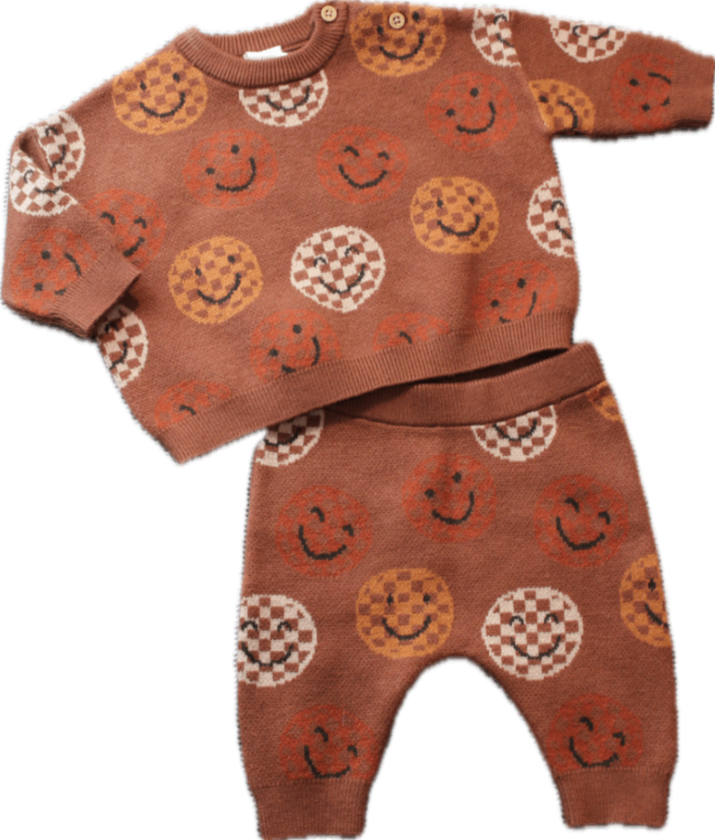 Next Baby Tracksuit Set, Brown, 0000