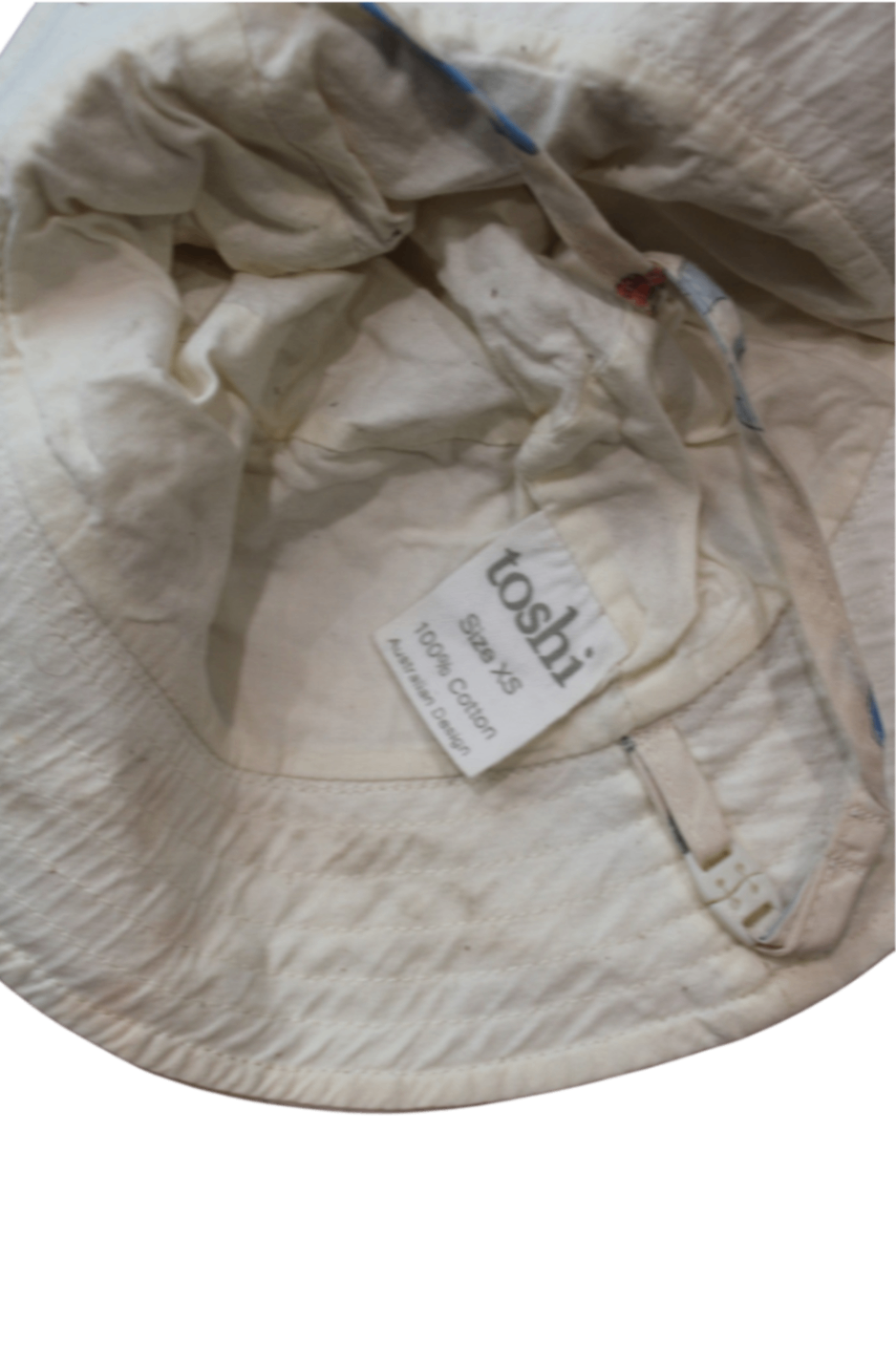 Toshi Hat, Beige with multicoloured animal print, XS