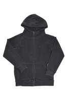 Minti Jacket, Black/Grey with dog print on back, 9