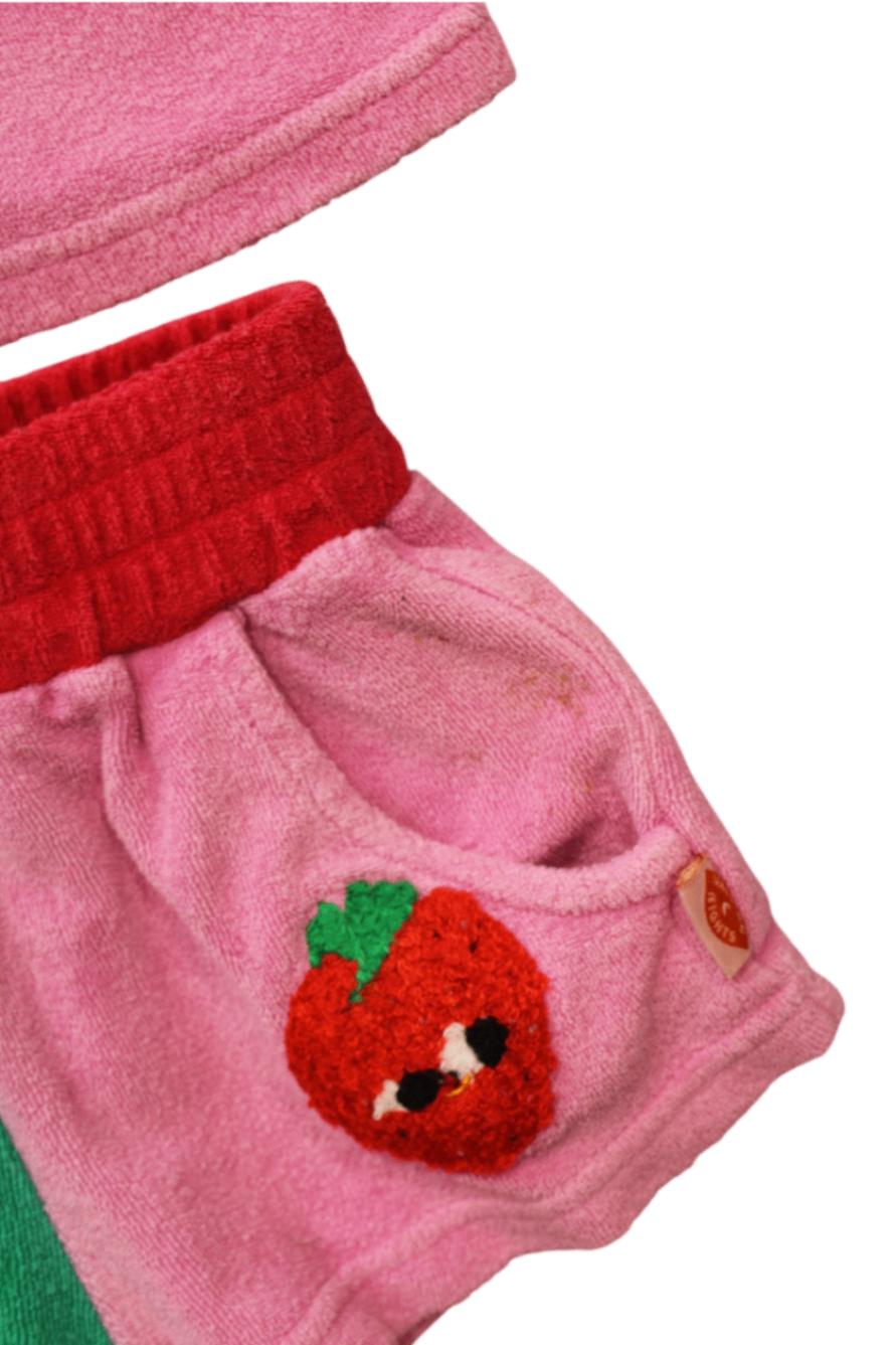 Halcyon Nights Outfit, Pink, red, green and yellow, 6-12M